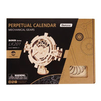 Puzzle 3D bois Calendrier perpétuel