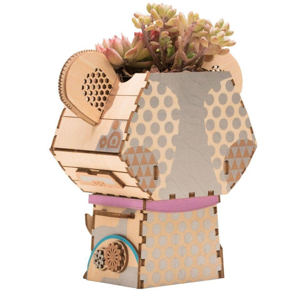 Puzzle 3D bois Pot de fleur Koala