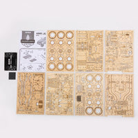 puzzles en 3d  bois voiture jeep militaire