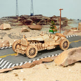 puzzle 3d voiture de course automobile en bois bolide