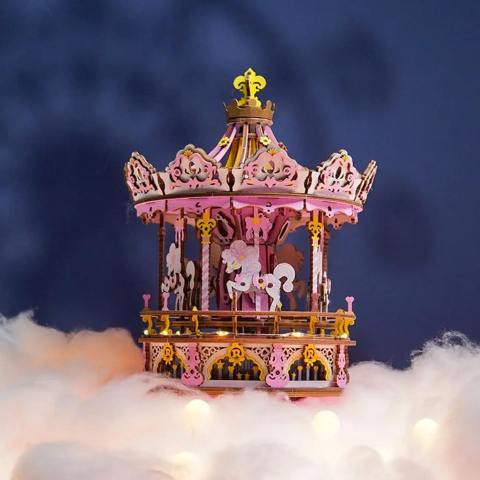 Rokr | Maquette Bois Carrousel Romantique Dream Version