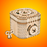 Rokr | Maquette Bois Boîte à Trésor