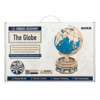 boite du globe de la terre geant