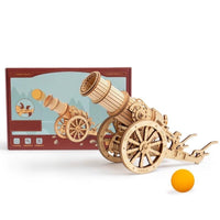 Rokr | Maquette Bois Canon Médiéval sur roues