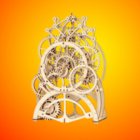 Rokr | Maquette Bois Horloge à Pendule