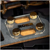 Rokr | Maquette Bois Circuit à billes Night City
