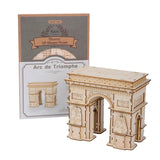 Puzzle 3D bois | Arc de Triomphe - Golemites