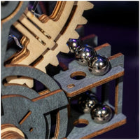Rokr | Maquette Bois Circuit à billes Night City