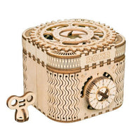 Puzzle 3D bois Boîte à Trésor