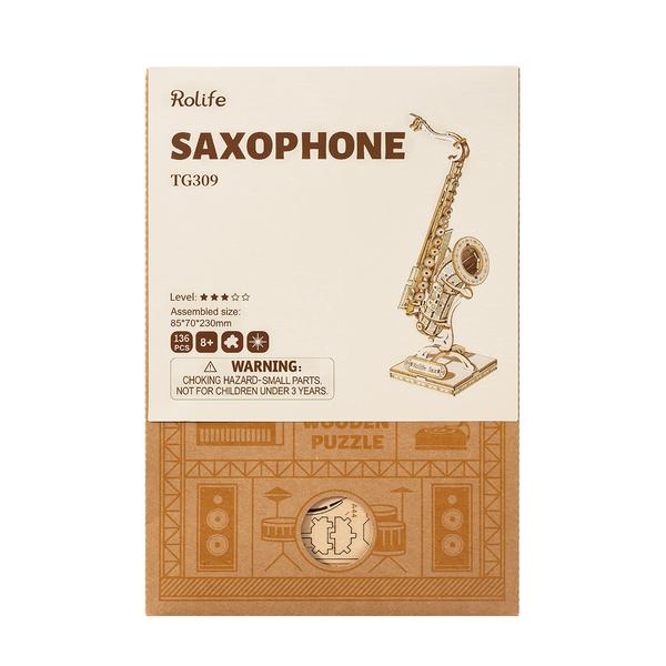 ROLIFE  Maquette Bois Saxophone – Rokr Puzzle