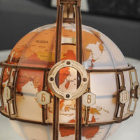 Rokr | Maquette Bois Globe Lumineux à LED